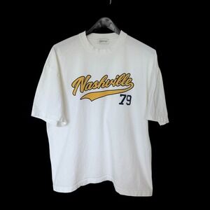 The Post Nashville 79 T-Shirt Unisex XL Varsity Script Short Sleeve